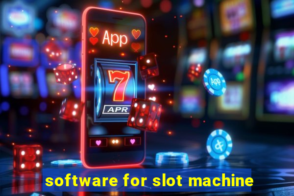 software for slot machine