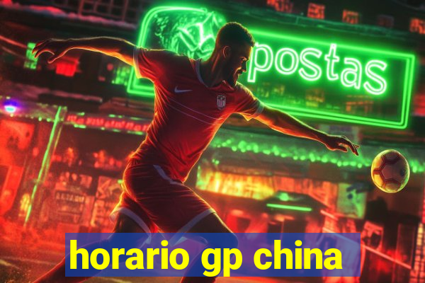 horario gp china