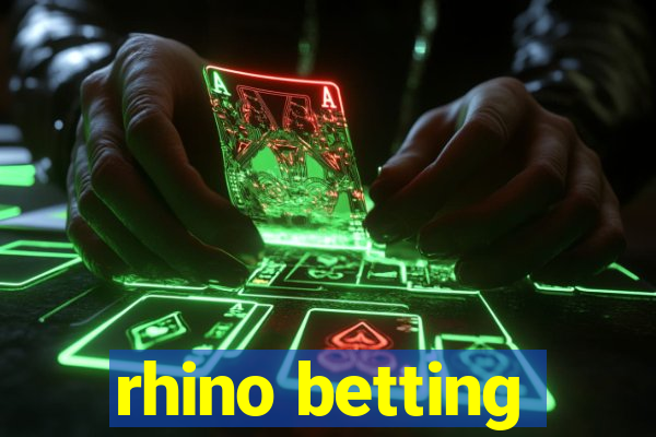 rhino betting