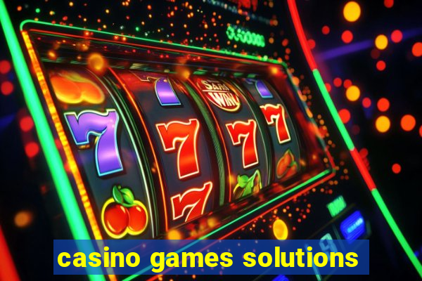 casino games solutions