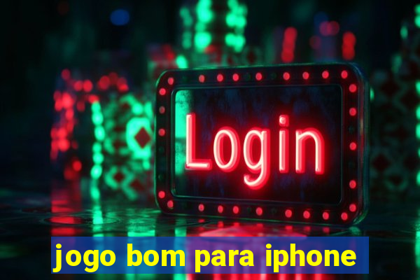 jogo bom para iphone