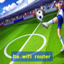 lte wifi router with sim card slot