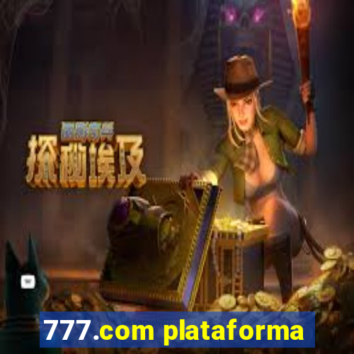 777.com plataforma