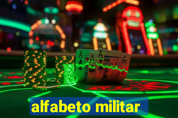 alfabeto militar