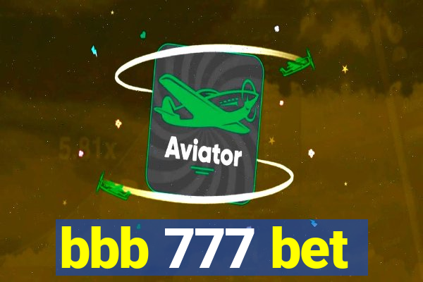 bbb 777 bet