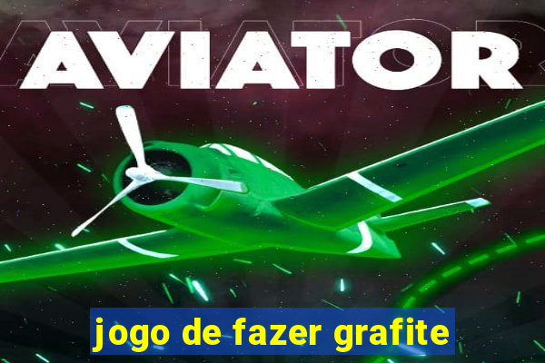 jogo de fazer grafite