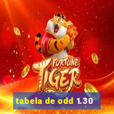 tabela de odd 1.30