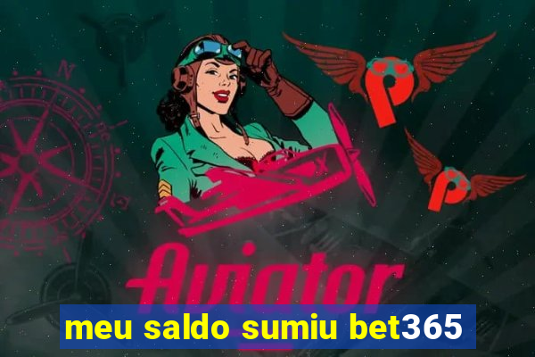 meu saldo sumiu bet365