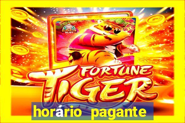 horário pagante fortune tiger madrugada