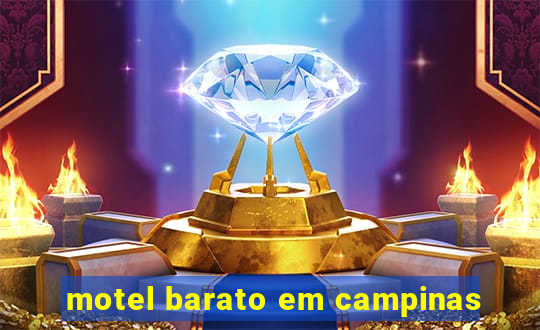 motel barato em campinas