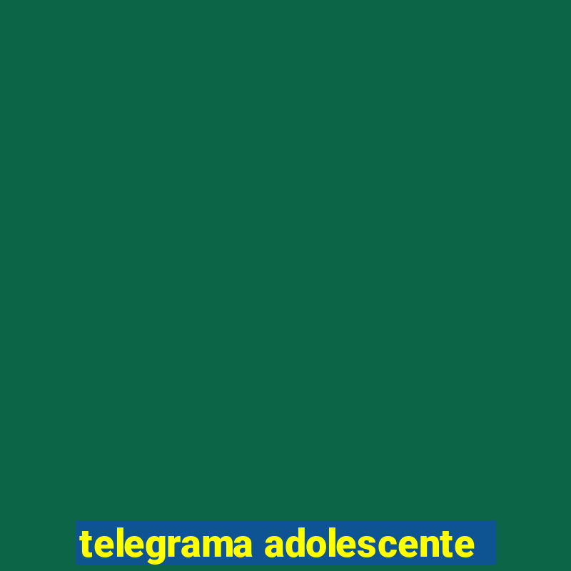 telegrama adolescente