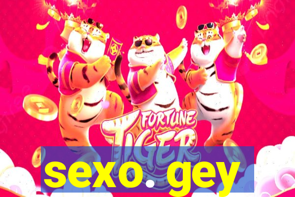 sexo. gey