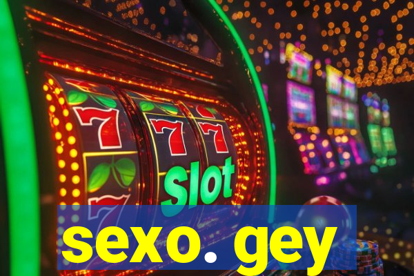 sexo. gey