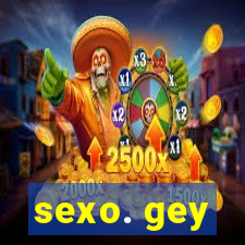 sexo. gey