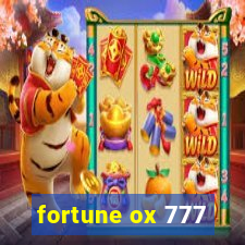 fortune ox 777