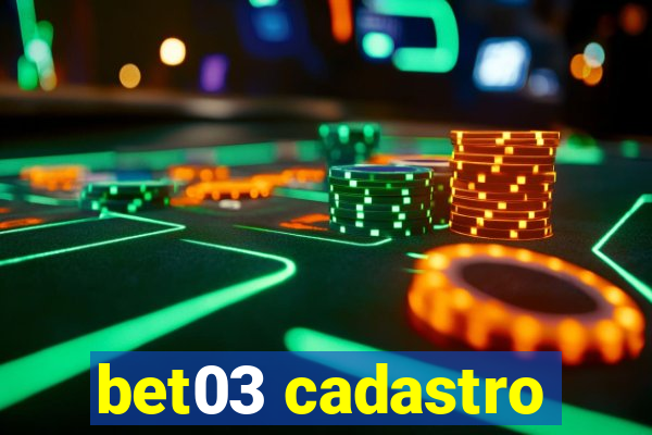 bet03 cadastro