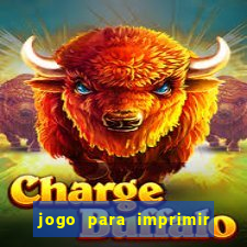 jogo para imprimir e montar