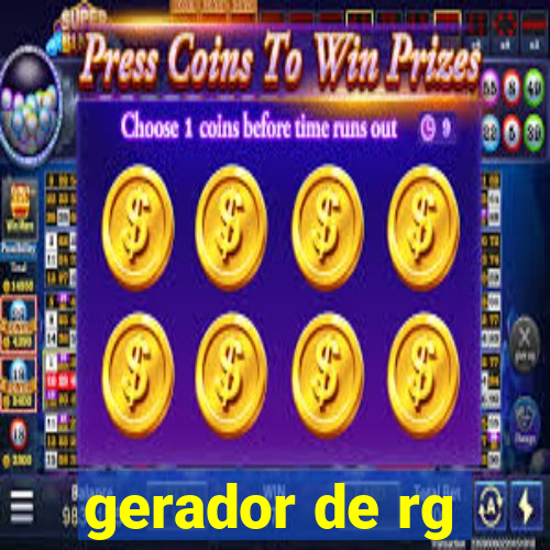 gerador de rg