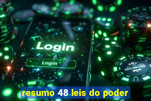 resumo 48 leis do poder