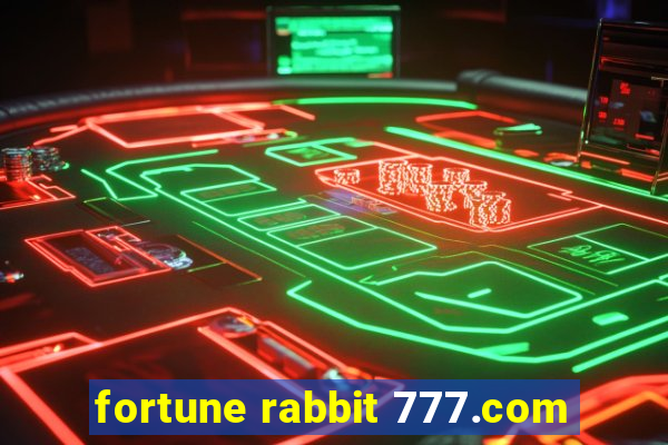 fortune rabbit 777.com