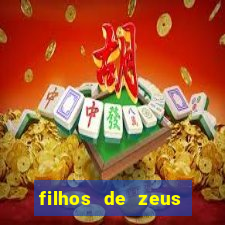 filhos de zeus mitologia grega