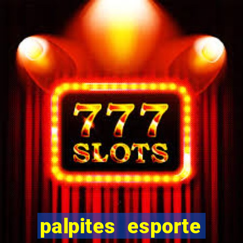 palpites esporte net jogos de hoje