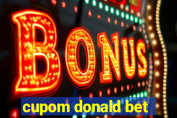 cupom donald bet