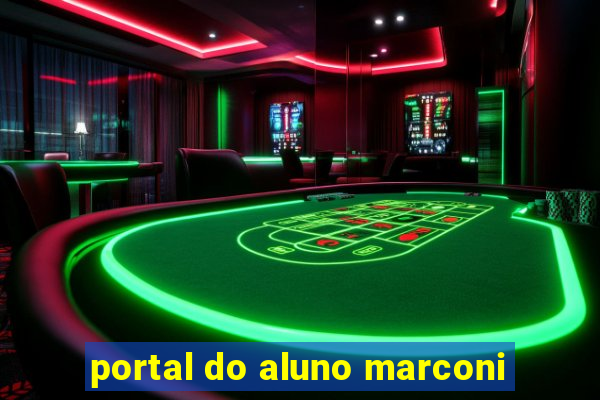 portal do aluno marconi