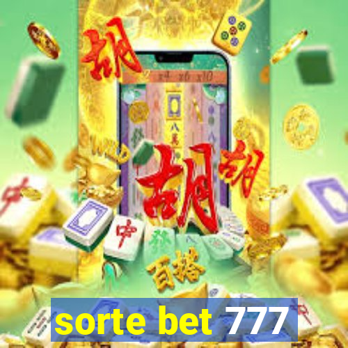 sorte bet 777