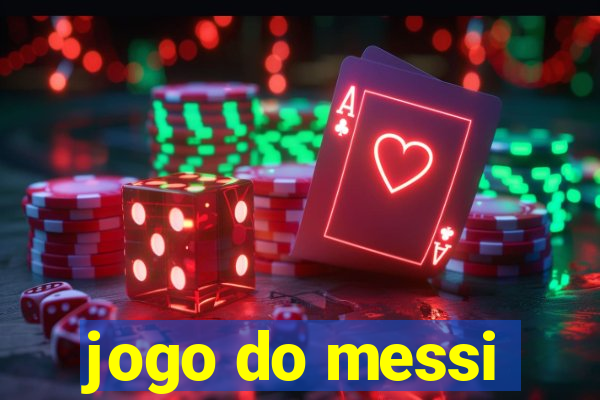 jogo do messi