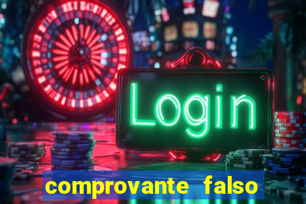 comprovante falso de 50 reais