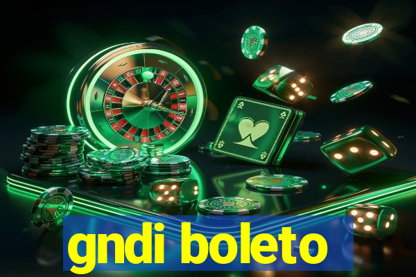 gndi boleto