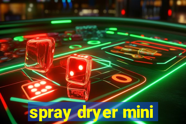 spray dryer mini