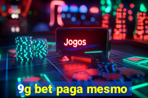 9g bet paga mesmo