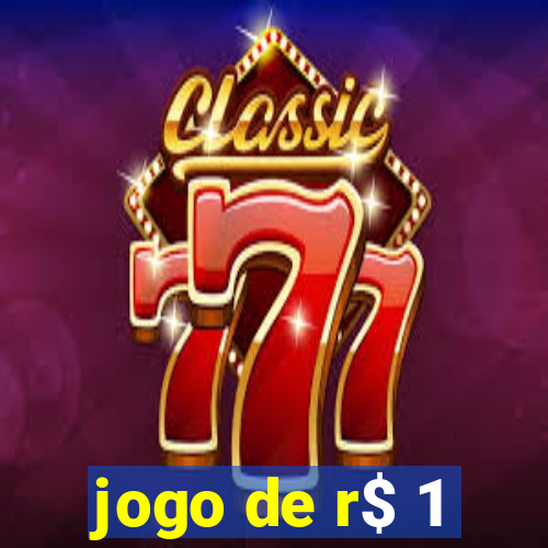 jogo de r$ 1