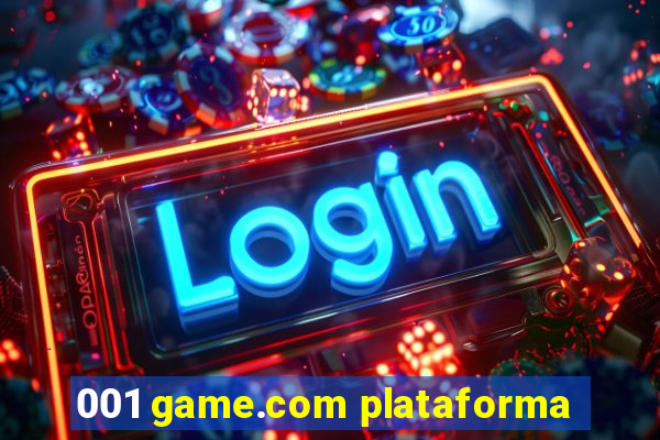 001 game.com plataforma