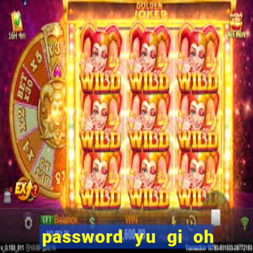 password yu gi oh forbidden memories