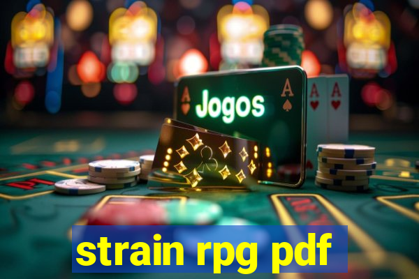 strain rpg pdf