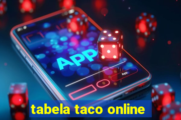 tabela taco online