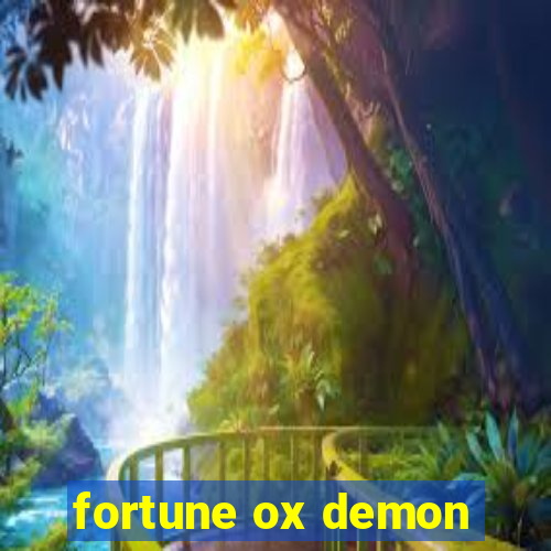 fortune ox demon