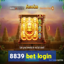 8839 bet login