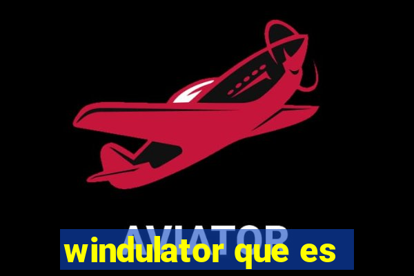 windulator que es