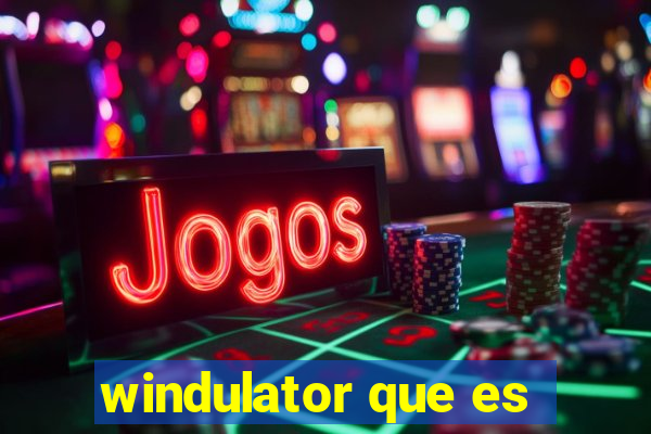 windulator que es