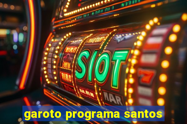 garoto programa santos