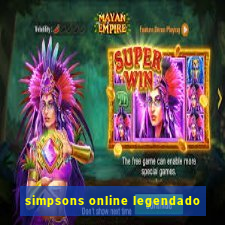 simpsons online legendado