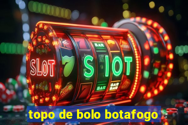 topo de bolo botafogo