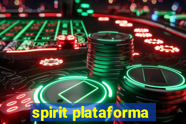 spirit plataforma