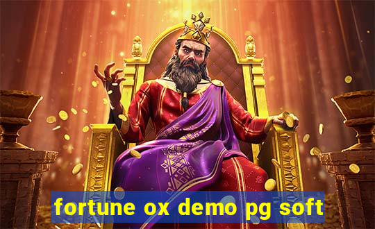 fortune ox demo pg soft