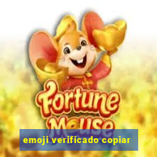 emoji verificado copiar