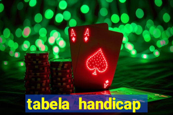 tabela handicap asiatico escanteios